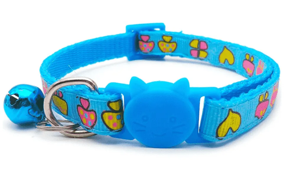 Mushroom Breakaway Safety Cat Collar
