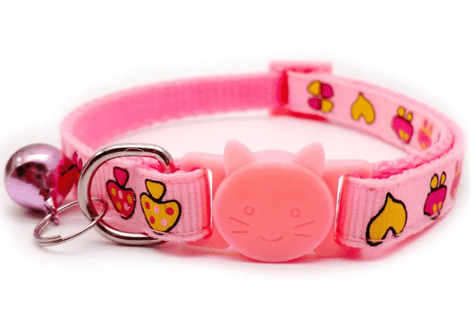 Mushroom Breakaway Safety Cat Collar