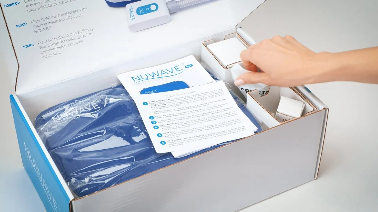 Nuwave Travel  CPAP Cleaner Machine