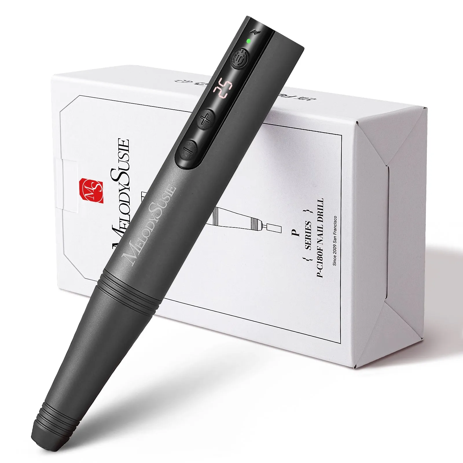 PC180F Portable Rechargeable Nail Drill 25000RPM