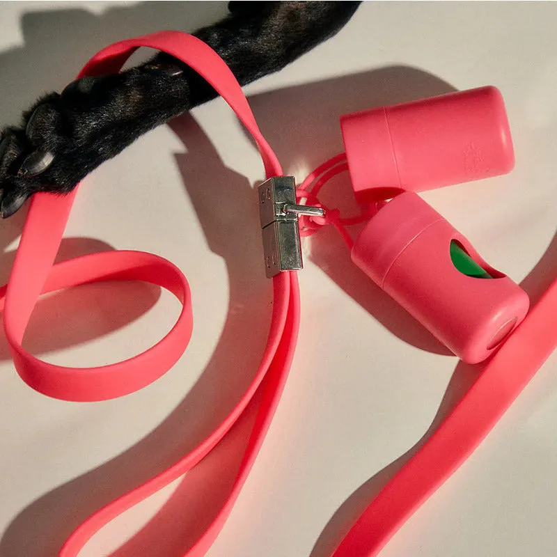 Pet Poo Bag Holder - Neon Pink