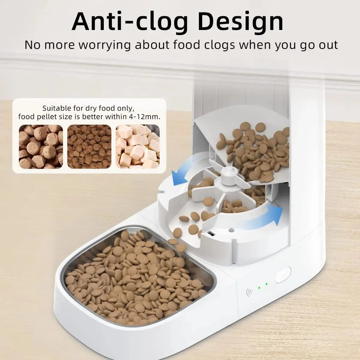 Pet Smart WiFi Remote Control Auto Feeder 4L
