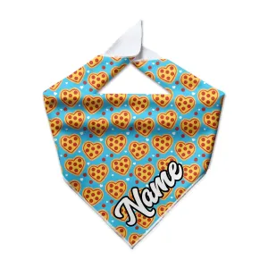 Pizza My Heart Cooling Dog Bandana