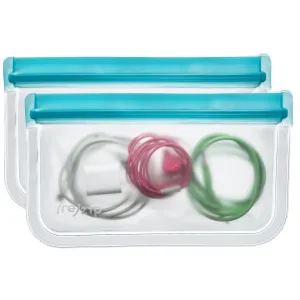 (re)zip - Lay Flat Snack Leakproof Reusable Bag (2 Pack)