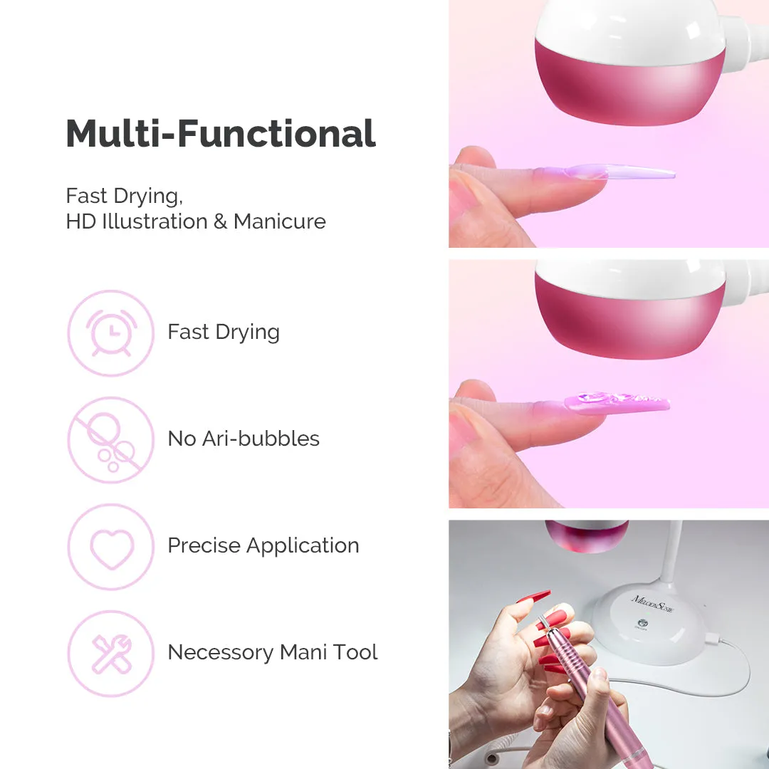 S-Pro09M 2 in 1 UV/LED Nail Art Lamp