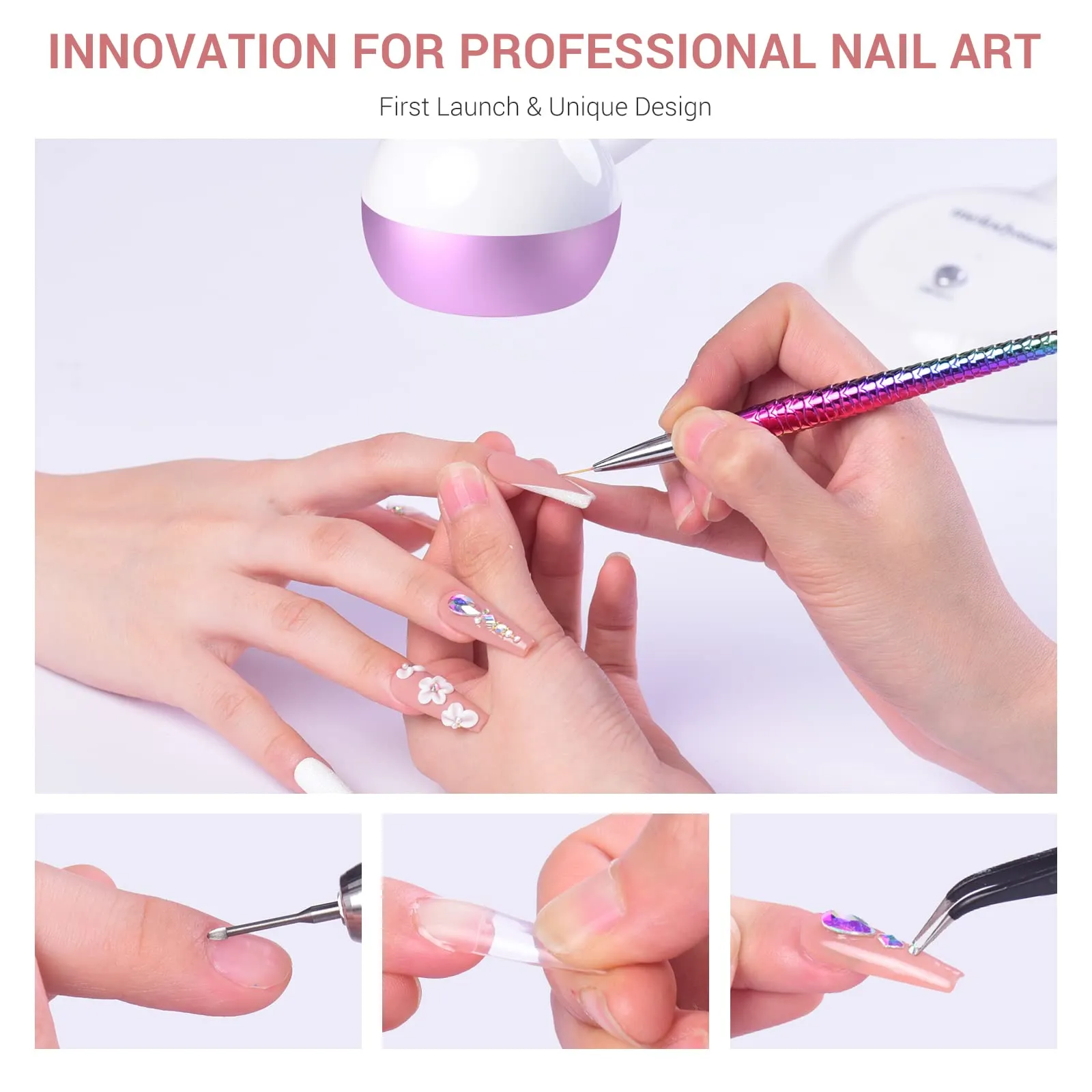 S-Pro09M 2 in 1 UV/LED Nail Art Lamp