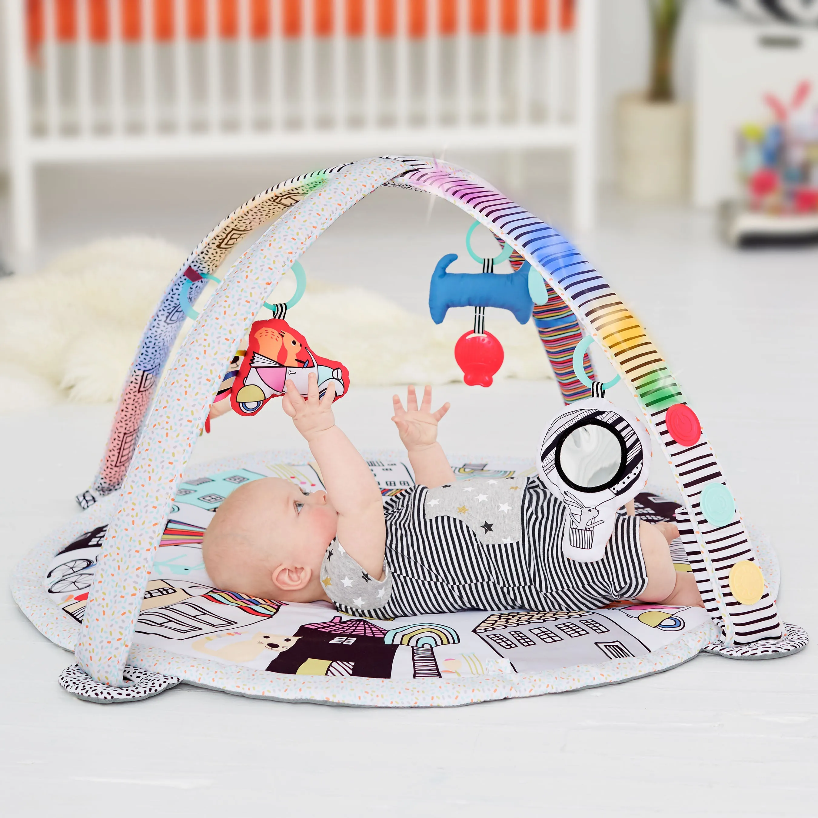 Skip Hop Vibrant Village Smart Lights Activity Gym