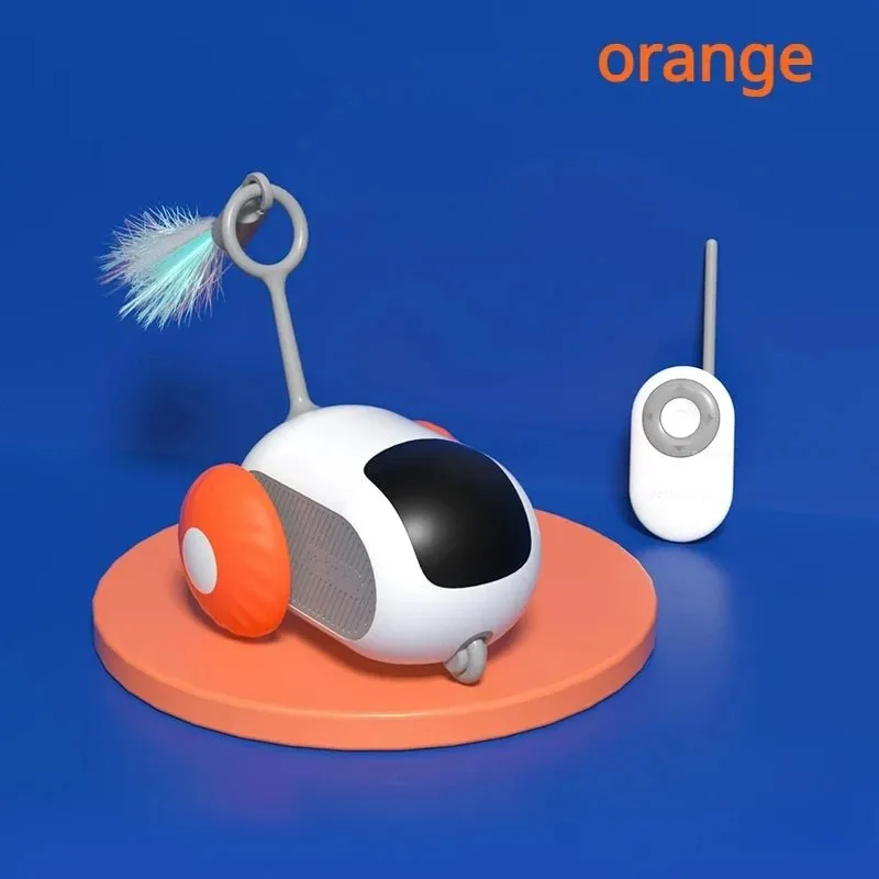 Smart Sports Car Cat Toys That Move - Remote Control Interactive Cat Toys USB Charging