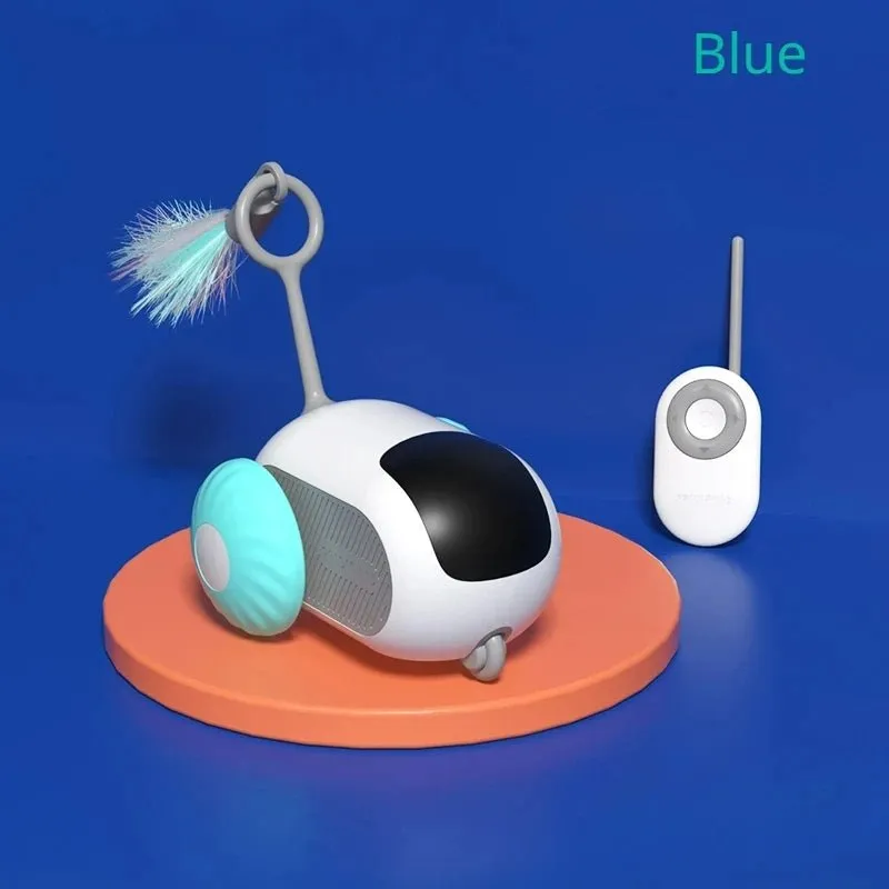 Smart Sports Car Cat Toys That Move - Remote Control Interactive Cat Toys USB Charging