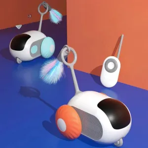Smart Sports Car Cat Toys That Move - Remote Control Interactive Cat Toys USB Charging