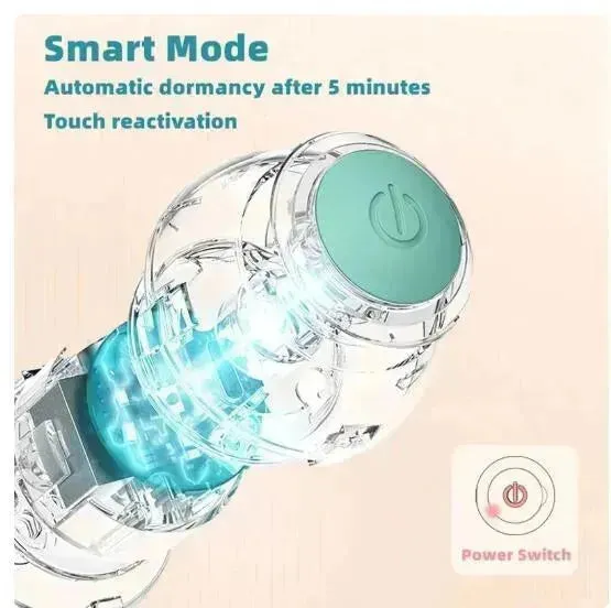 Smart USB-Charged 360° Rolling Pet Ball