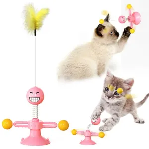 Spinning Windmill Cat Toy