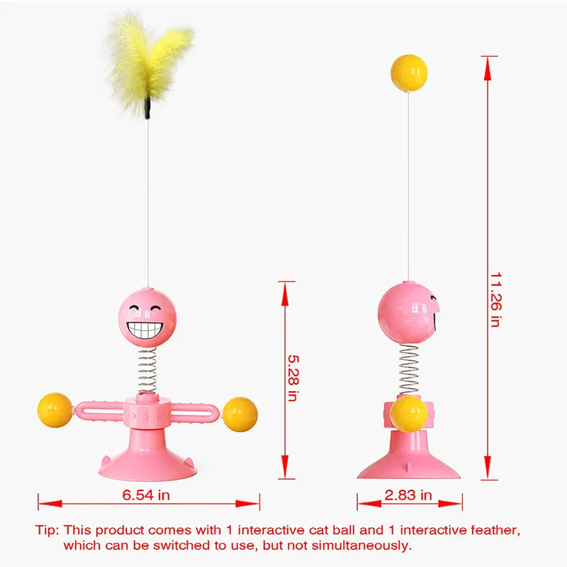 Spinning Windmill Cat Toy