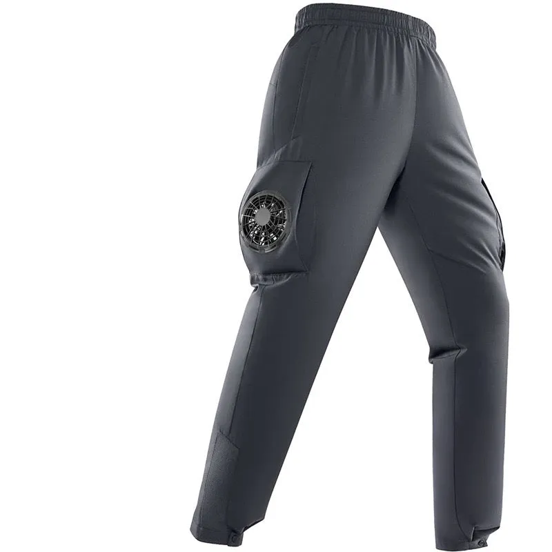 Summer Cooling Solution For Fishing With Smart Air-Conditioned Fans Cooling Pants for Outdoor Fishing
