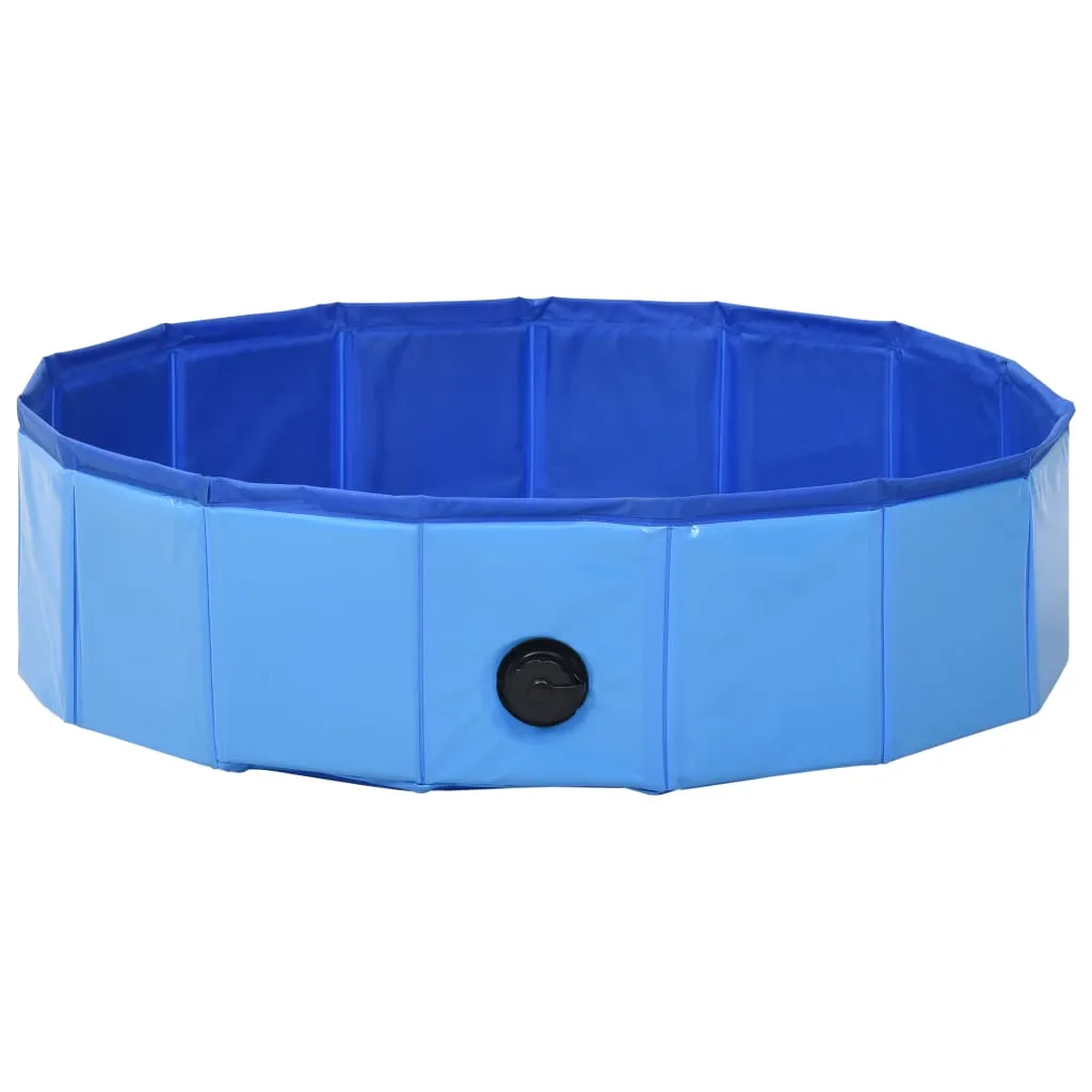 vidaXL Dog Swimming Pool Foldable Dog Pool Pet Paddling Pool Bath Tub PVC
