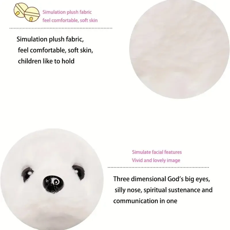 Walking Dog Toy Lifelike Doggy Smart Pets Barking Tail-wagging Wagging Simulation Dog  (Refurbished)